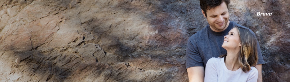 Image of A happy young couple