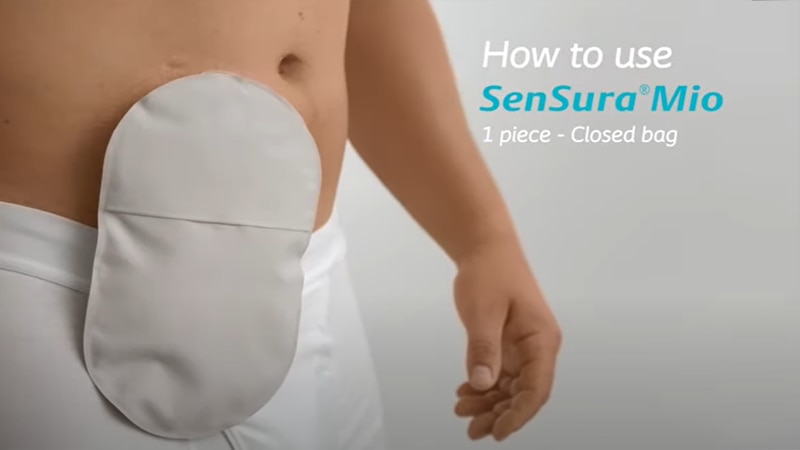 How to use SenSura® Mio 1 piece - Closed bag