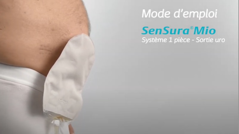 Comment utiliser le couplage SenSuraMD Mio 1 pièce urostomie 