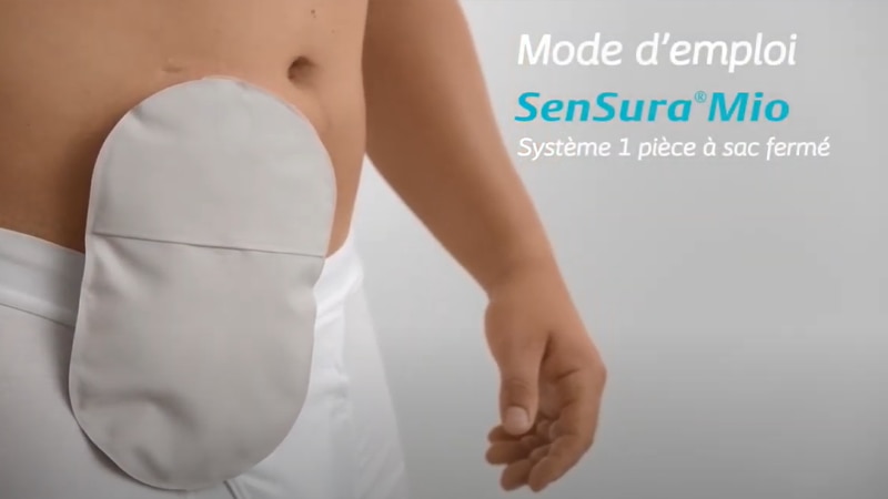 Comment utiliser l’appareillage SenSuraMD Mio 1 pièce – sac fermé
