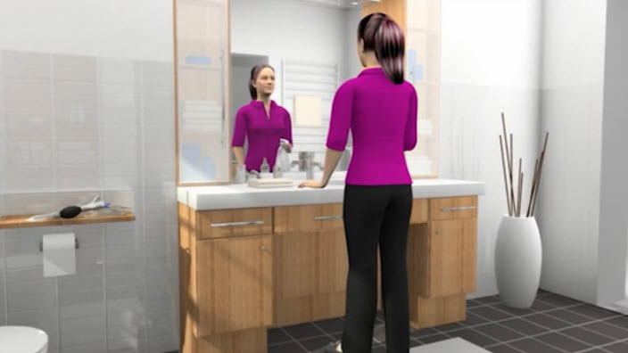 Vidéo sur la pratique de l’auto-cathétérisme urinaire pour les femmes 