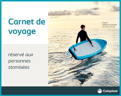 Carnet de voyage réservé aux personnes stomisées