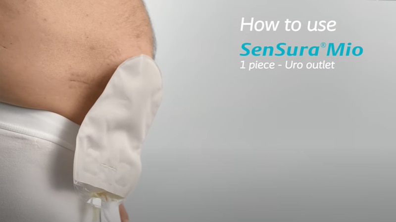 How to use SenSura® Mio 1-piece (Uro outlet)