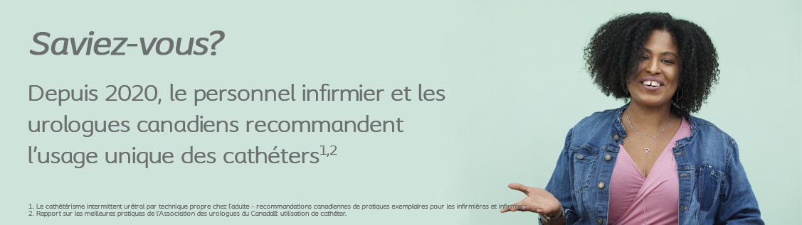  Canadian urologists and nurses recommend single use intermittent catheters